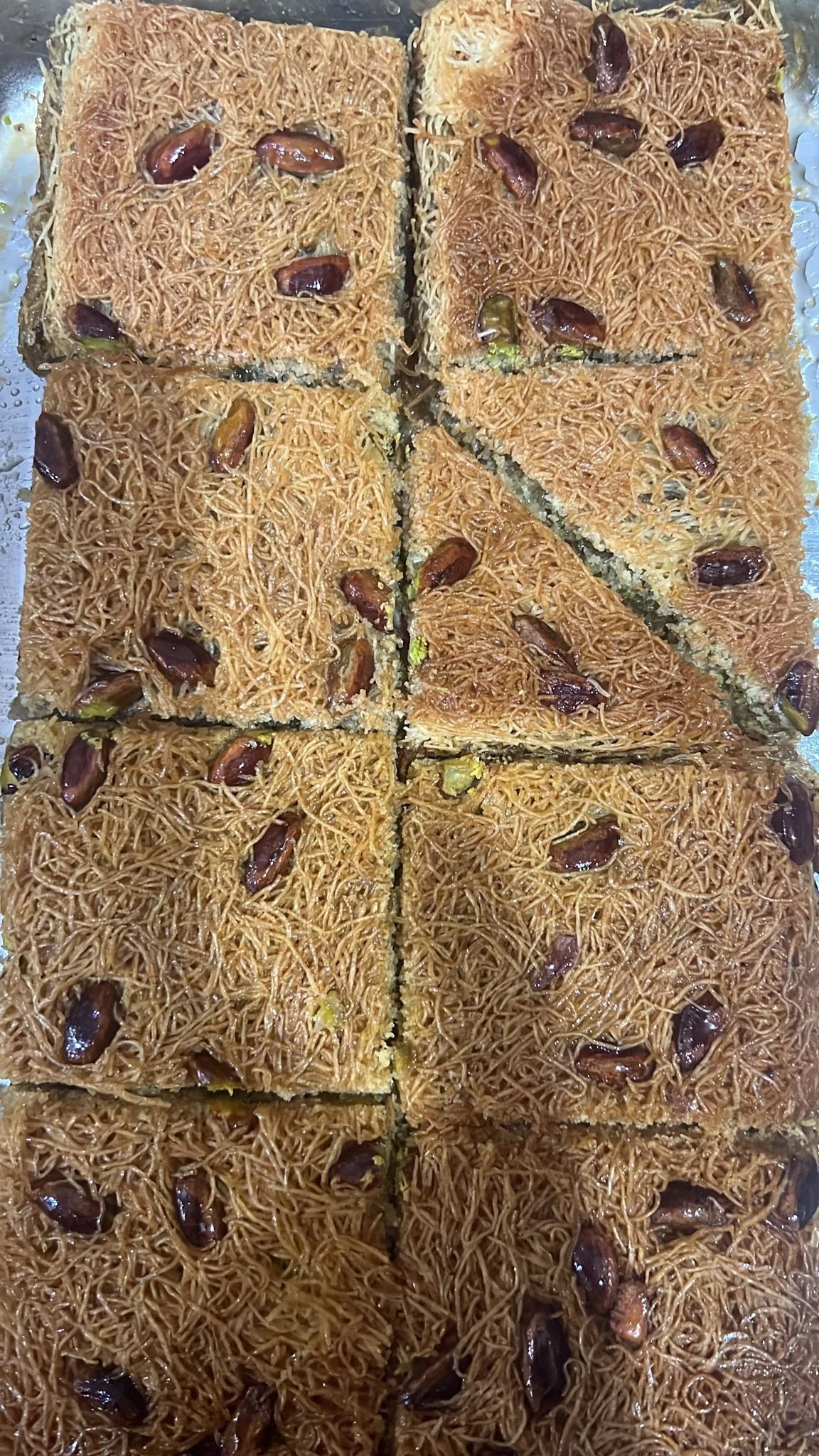 Twisted Pistachio Baklava