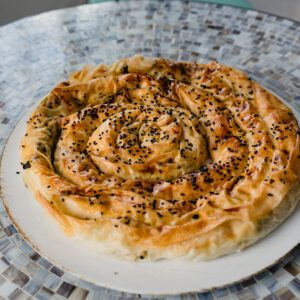 Fillo Dough with Feta Cheese & Spinach