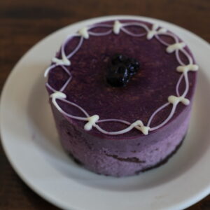 Blueberry Peach Mini Cake